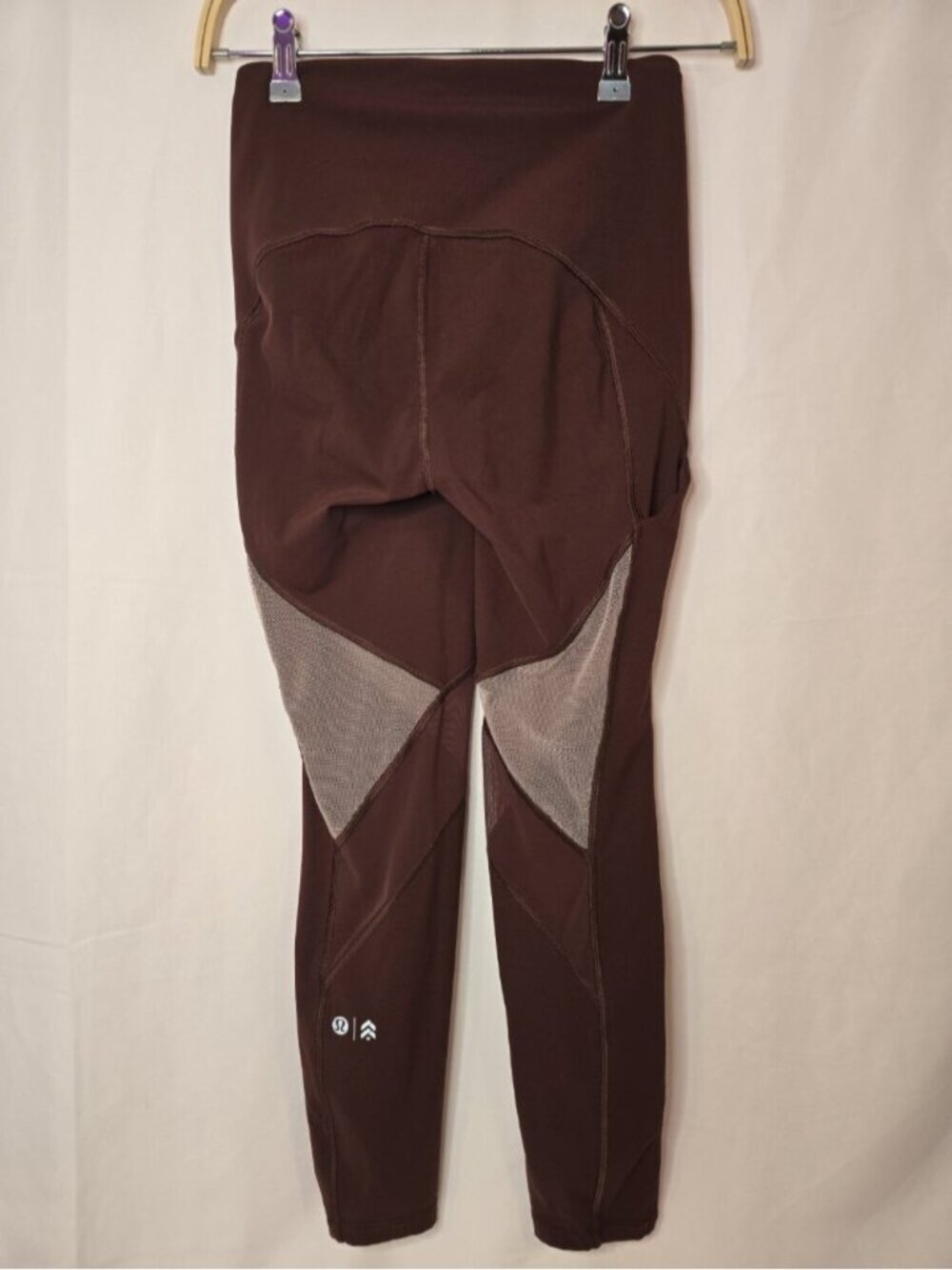 Lululemon Stronger as One Tight 25" X BarrysMidnight Maroon Size 4
